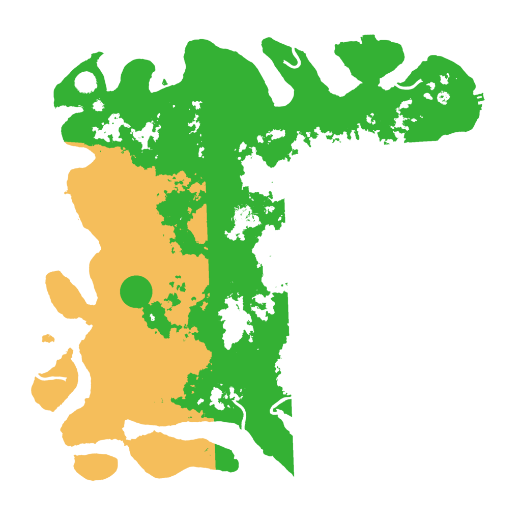 Biome Rust Map: Procedural Map, Size: 4250, Seed: 75359406