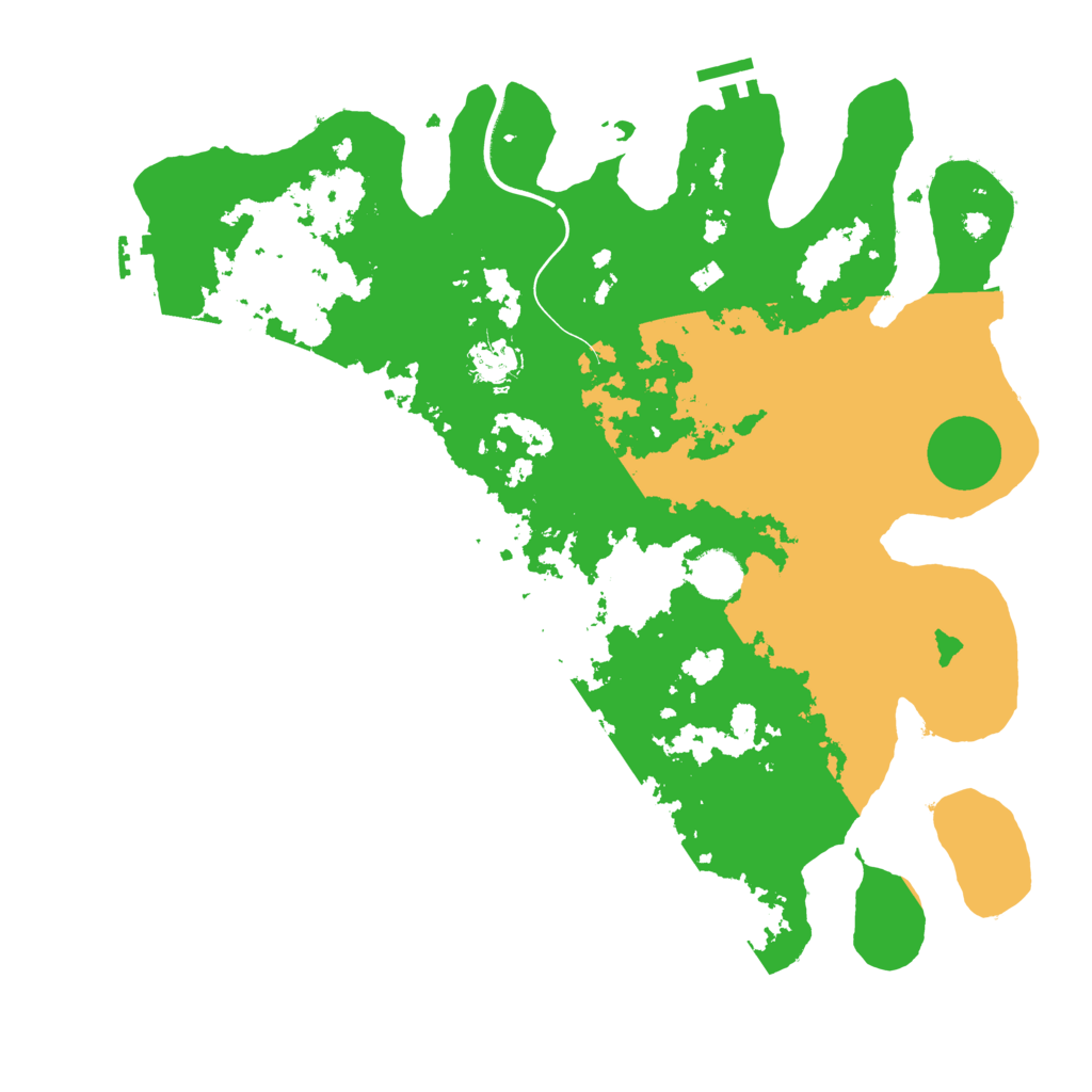 Biome Rust Map: Procedural Map, Size: 3900, Seed: 8865748