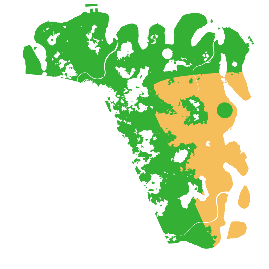 Biome Rust Map: Procedural Map, Size: 4500, Seed: 1315013156