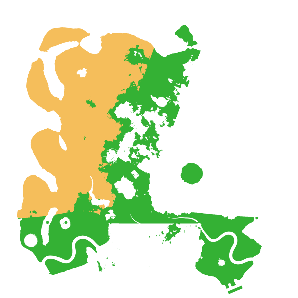 Biome Rust Map: Procedural Map, Size: 4000, Seed: 306061639