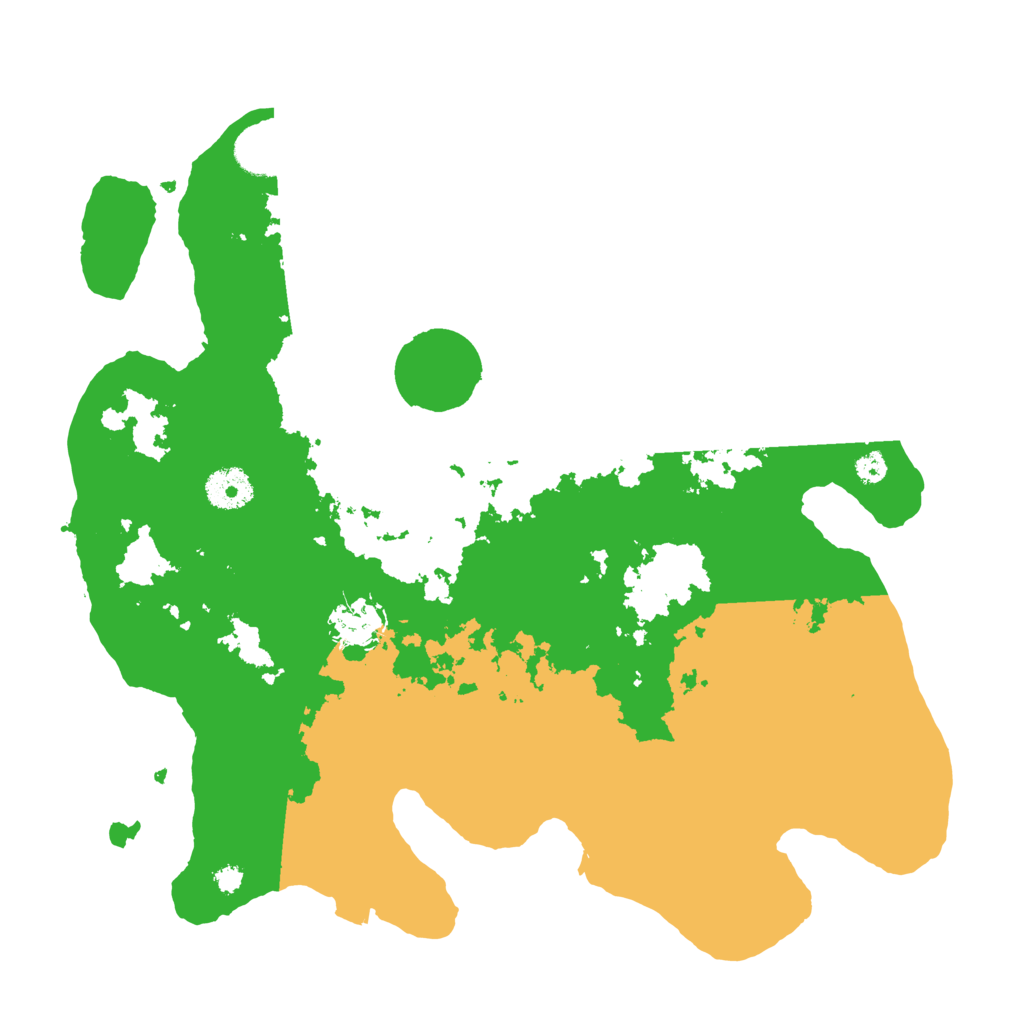 Biome Rust Map: Procedural Map, Size: 3500, Seed: 1416156188