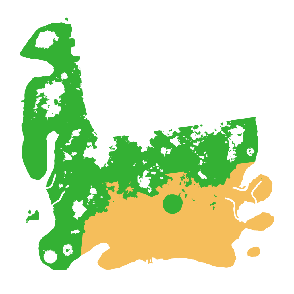 Biome Rust Map: Procedural Map, Size: 4000, Seed: 739124716