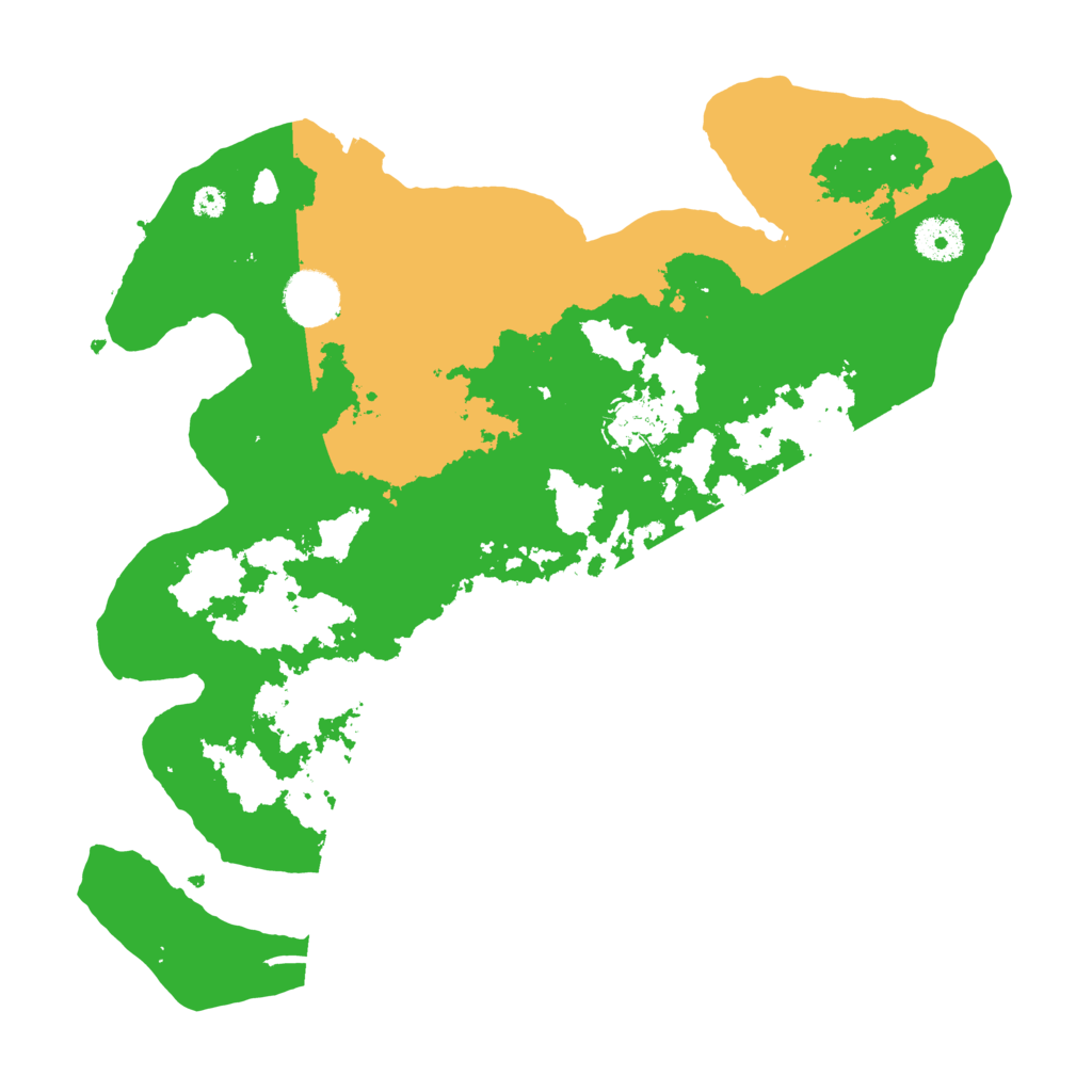 Biome Rust Map: Procedural Map, Size: 3500, Seed: 1175736527