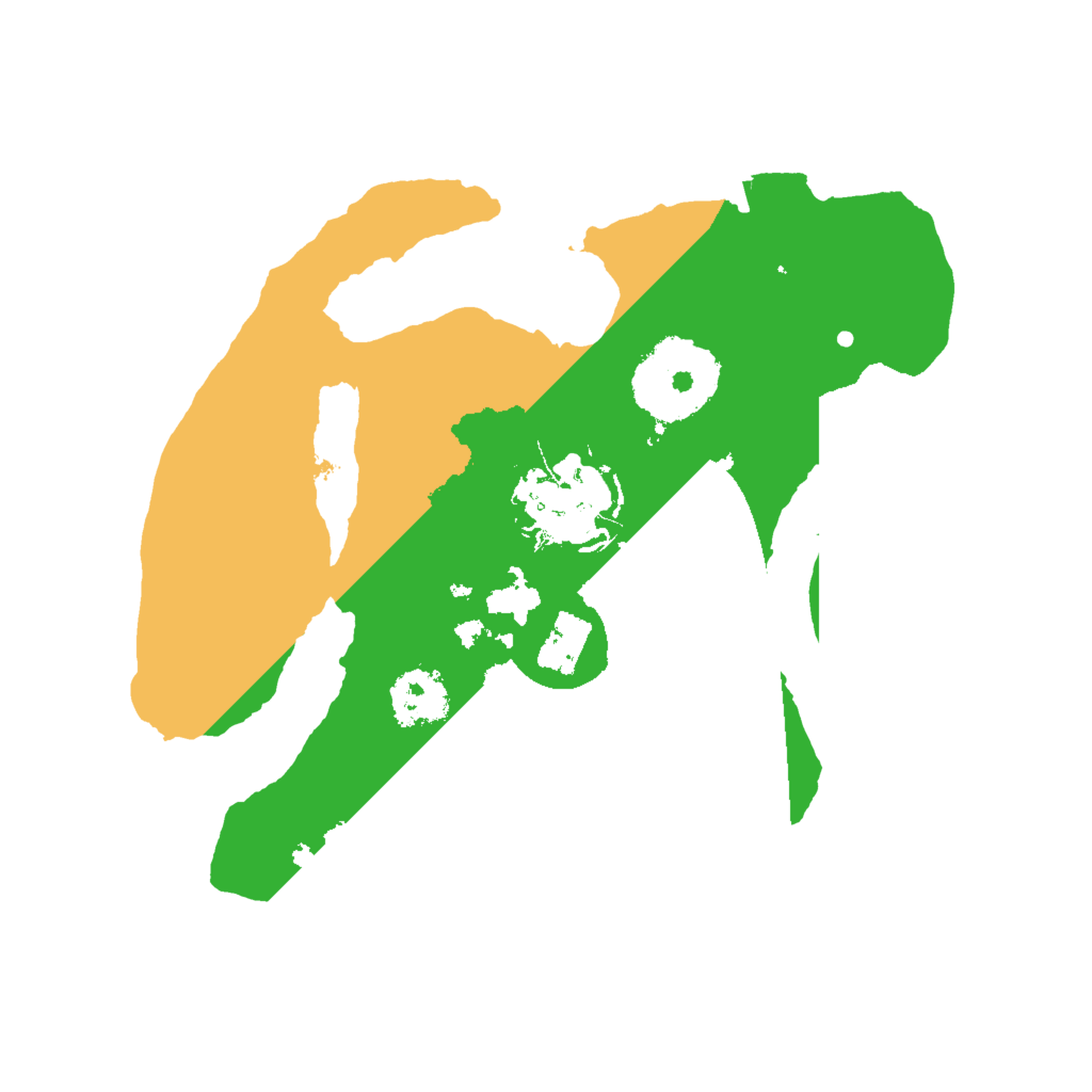 Biome Rust Map: Procedural Map, Size: 2000, Seed: 882910147