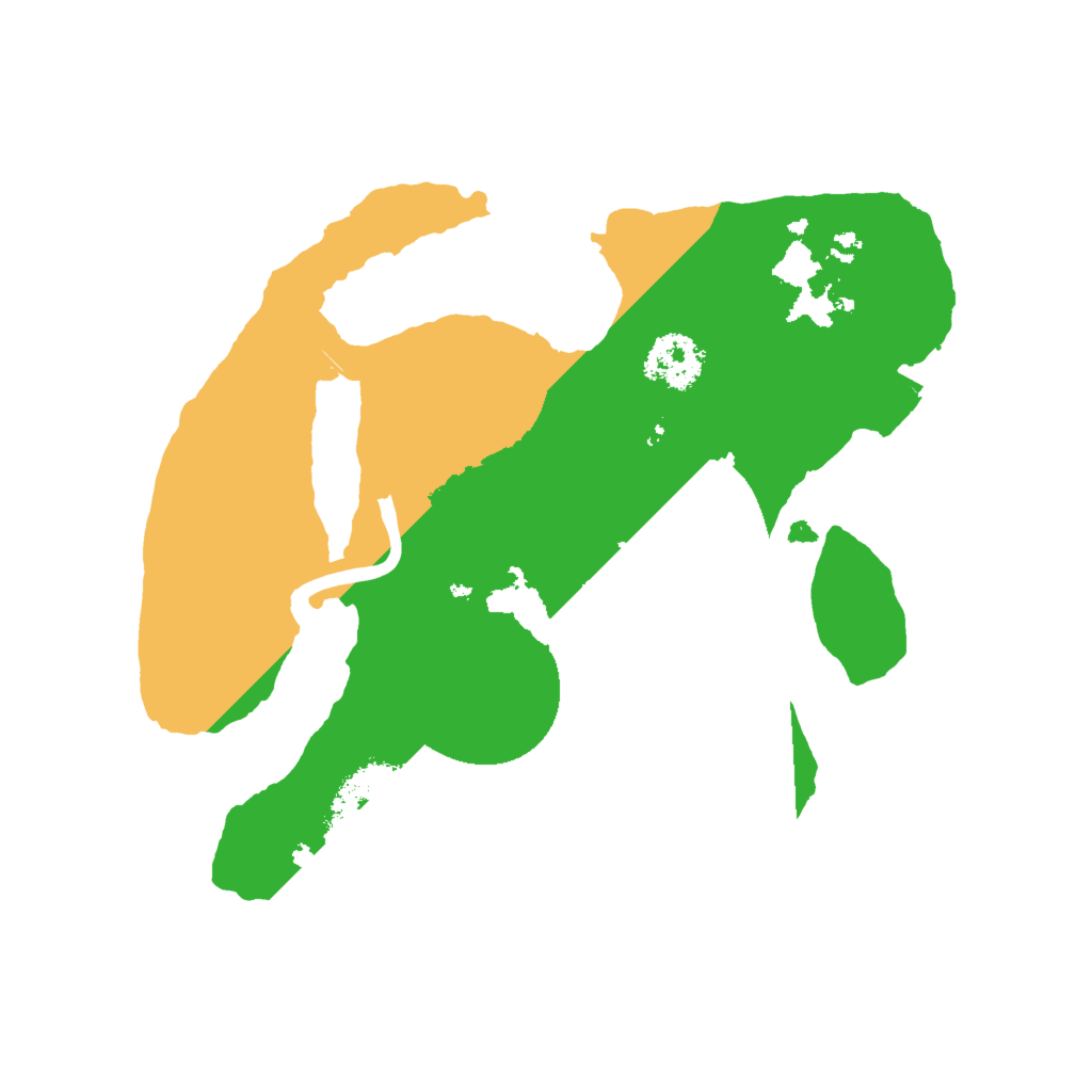 Biome Rust Map: Procedural Map, Size: 2000, Seed: 882910147