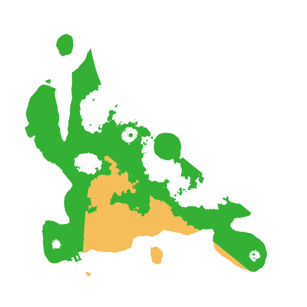 Biome Rust Map: Procedural Map, Size: 3000, Seed: 22736