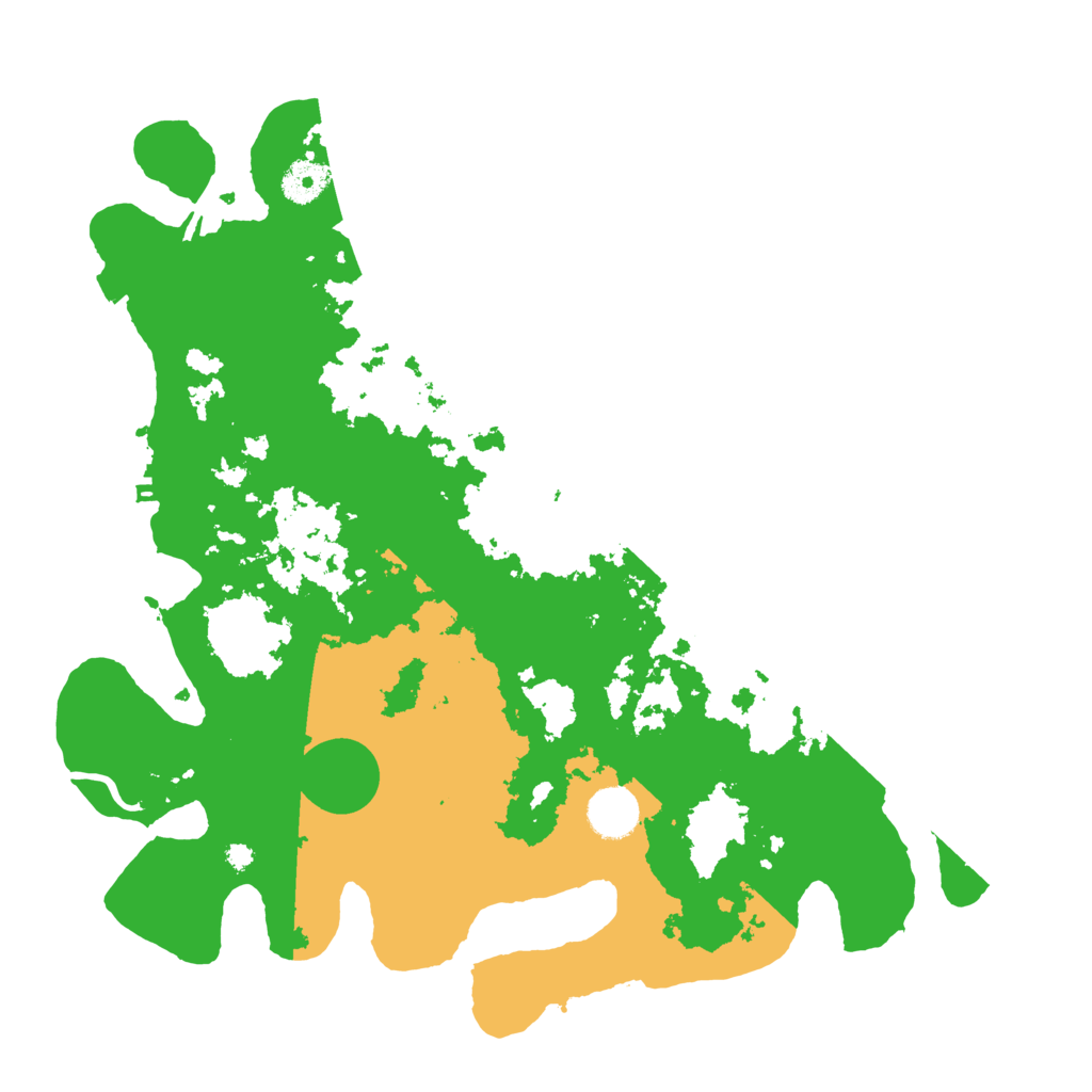 Biome Rust Map: Procedural Map, Size: 3800, Seed: 559576507