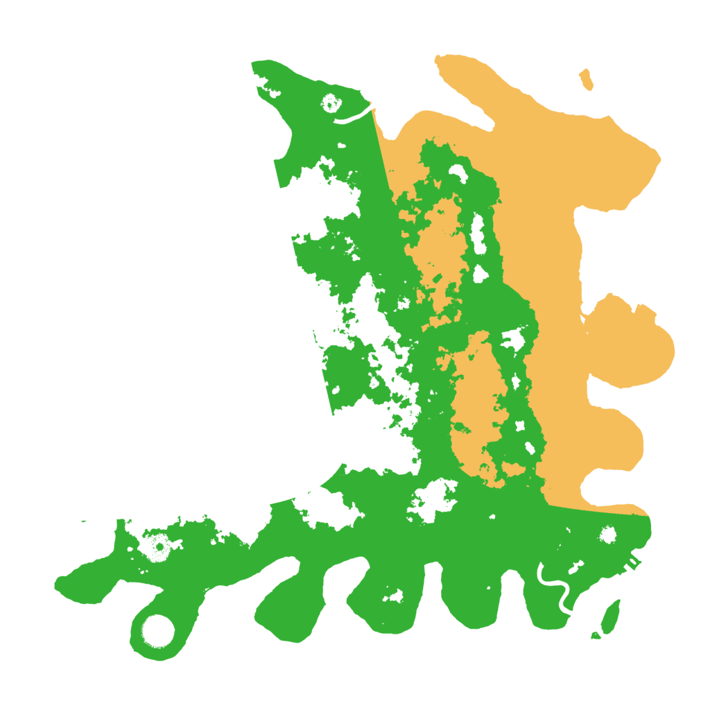 Biome Rust Map: Procedural Map, Size: 3850, Seed: 675119