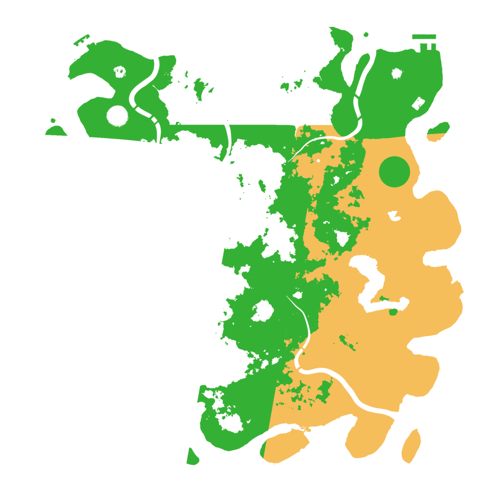 Biome Rust Map: Procedural Map, Size: 4250, Seed: 1145144070