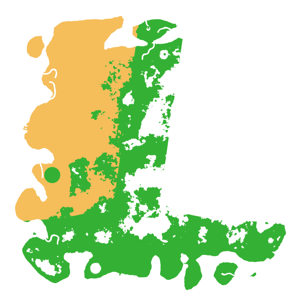 Biome Rust Map: Procedural Map, Size: 5000, Seed: 50414