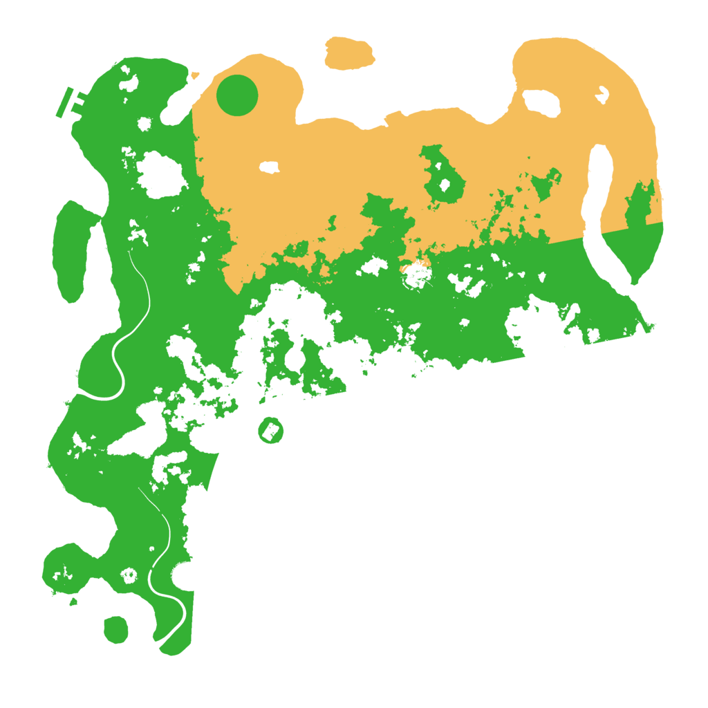 Biome Rust Map: Procedural Map, Size: 4500, Seed: 7904897