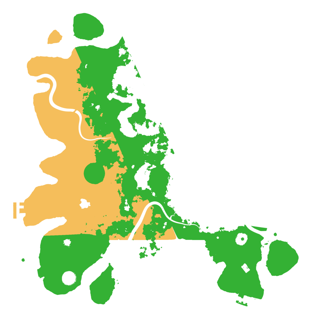 Biome Rust Map: Procedural Map, Size: 4000, Seed: 281823750