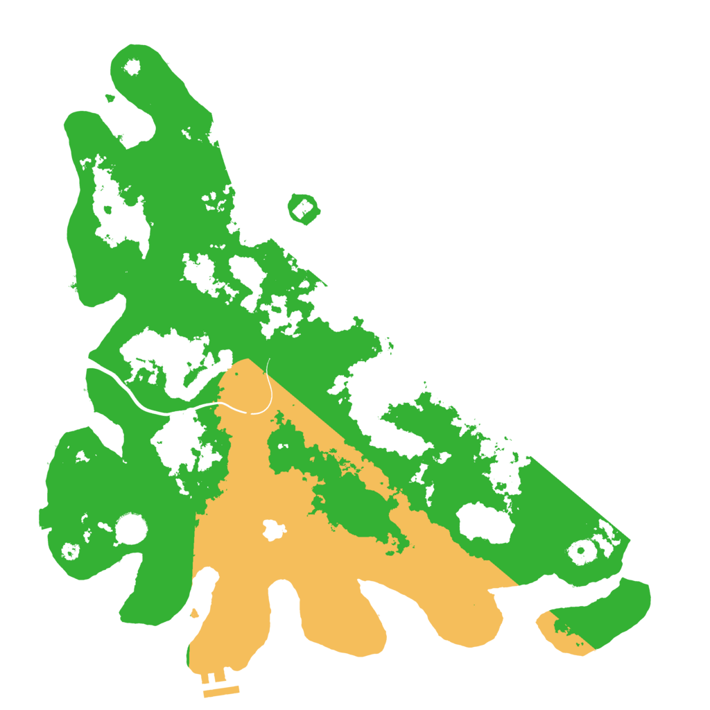Biome Rust Map: Procedural Map, Size: 4000, Seed: 532935927