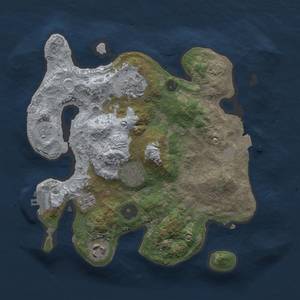 Thumbnail Rust Map: Procedural Map, Size: 2800, Seed: 269036317, 10 Monuments