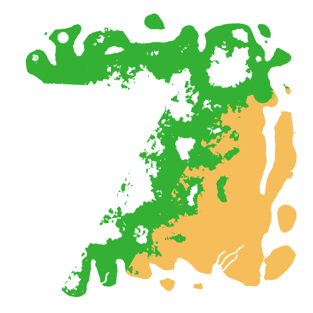 Biome Rust Map: Procedural Map, Size: 5000, Seed: 50566