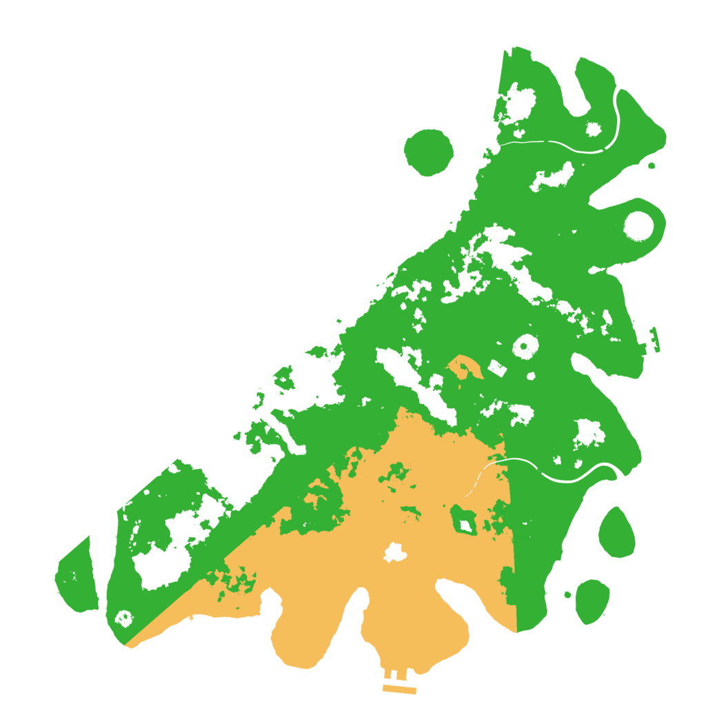 Biome Rust Map: Procedural Map, Size: 4250, Seed: 65987963