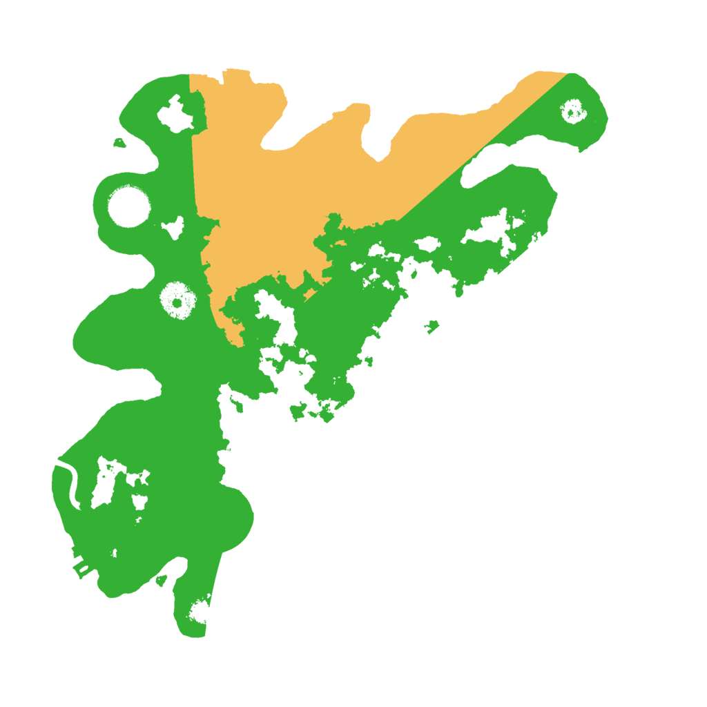 Biome Rust Map: Procedural Map, Size: 3000, Seed: 1872603546