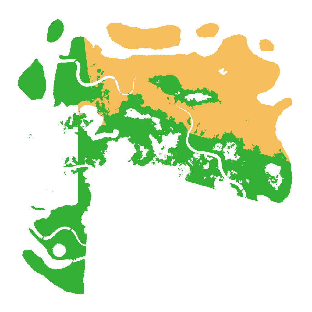 Biome Rust Map: Procedural Map, Size: 4250, Seed: 1345425131