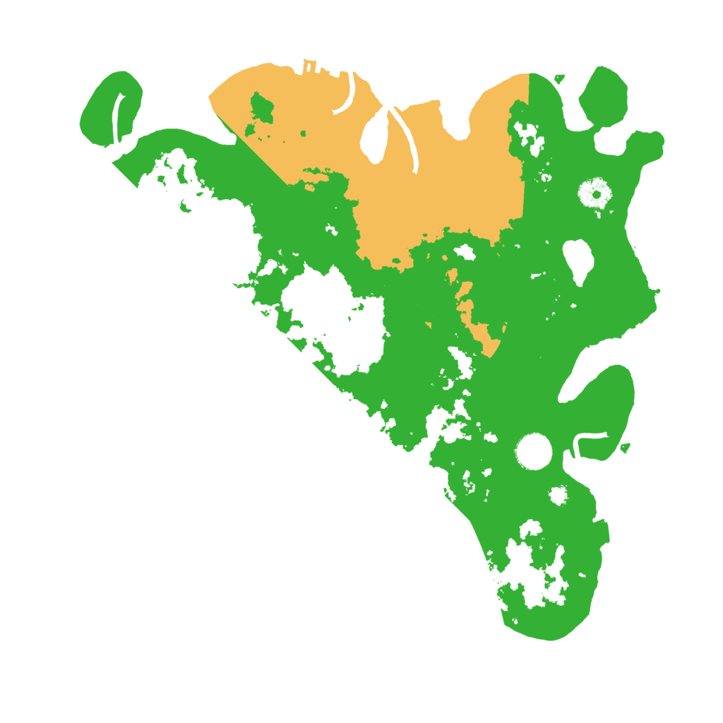 Biome Rust Map: Procedural Map, Size: 3500, Seed: 1196170031