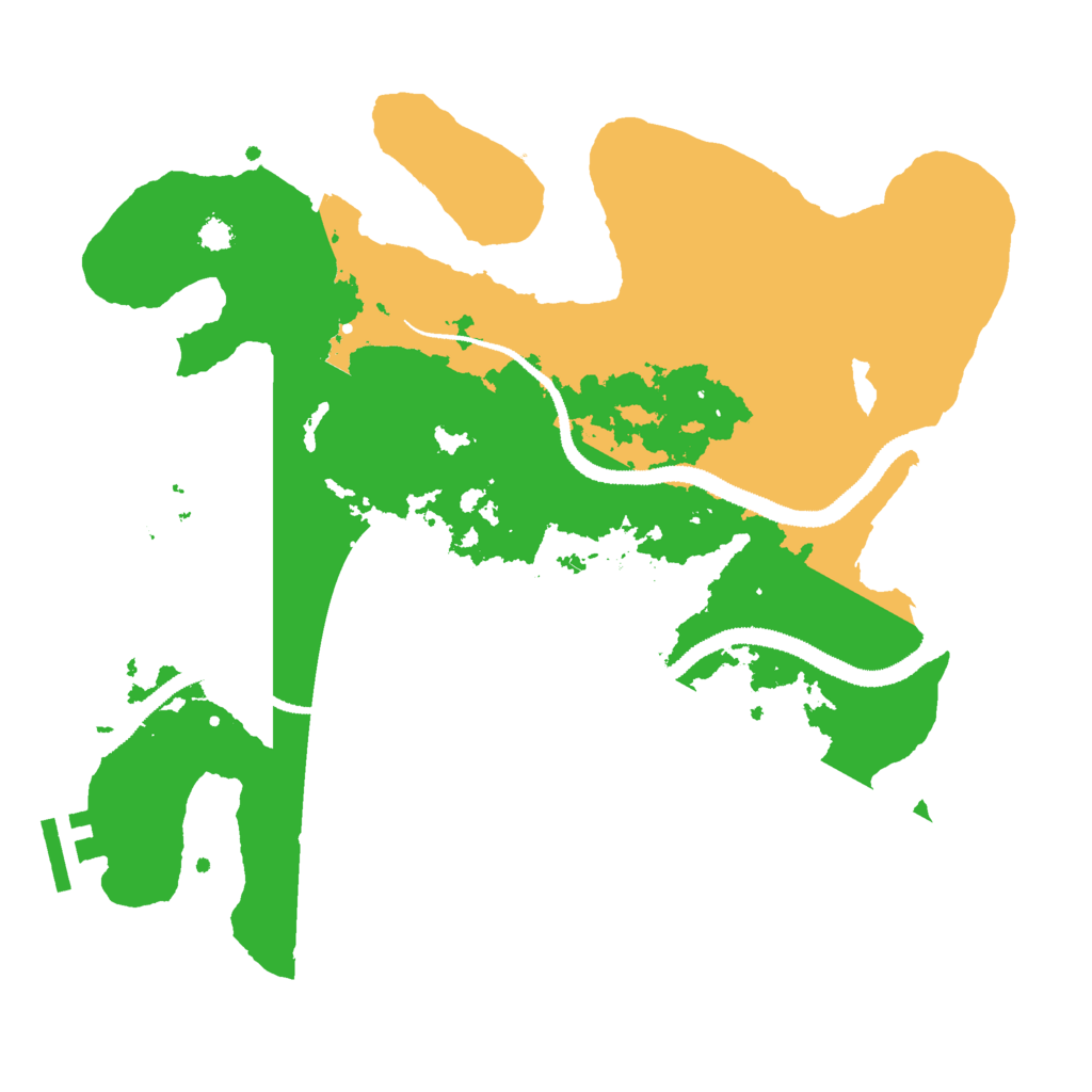 Biome Rust Map: Procedural Map, Size: 3000, Seed: 1908674364