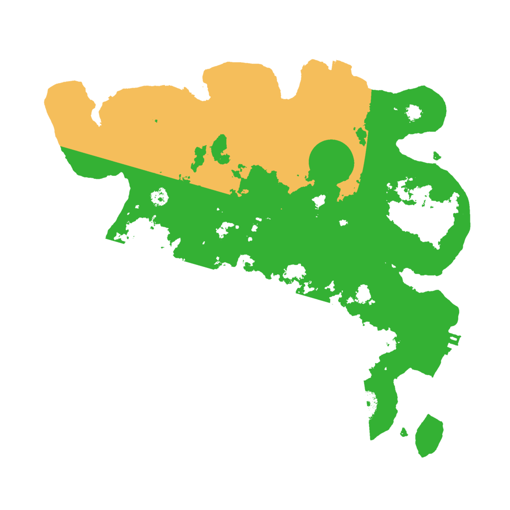 Biome Rust Map: Procedural Map, Size: 3000, Seed: 1053954502