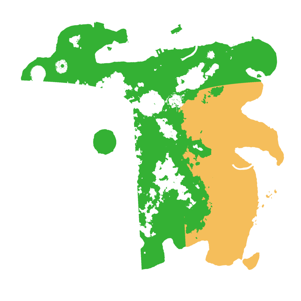 Biome Rust Map: Procedural Map, Size: 3500, Seed: 1281498699