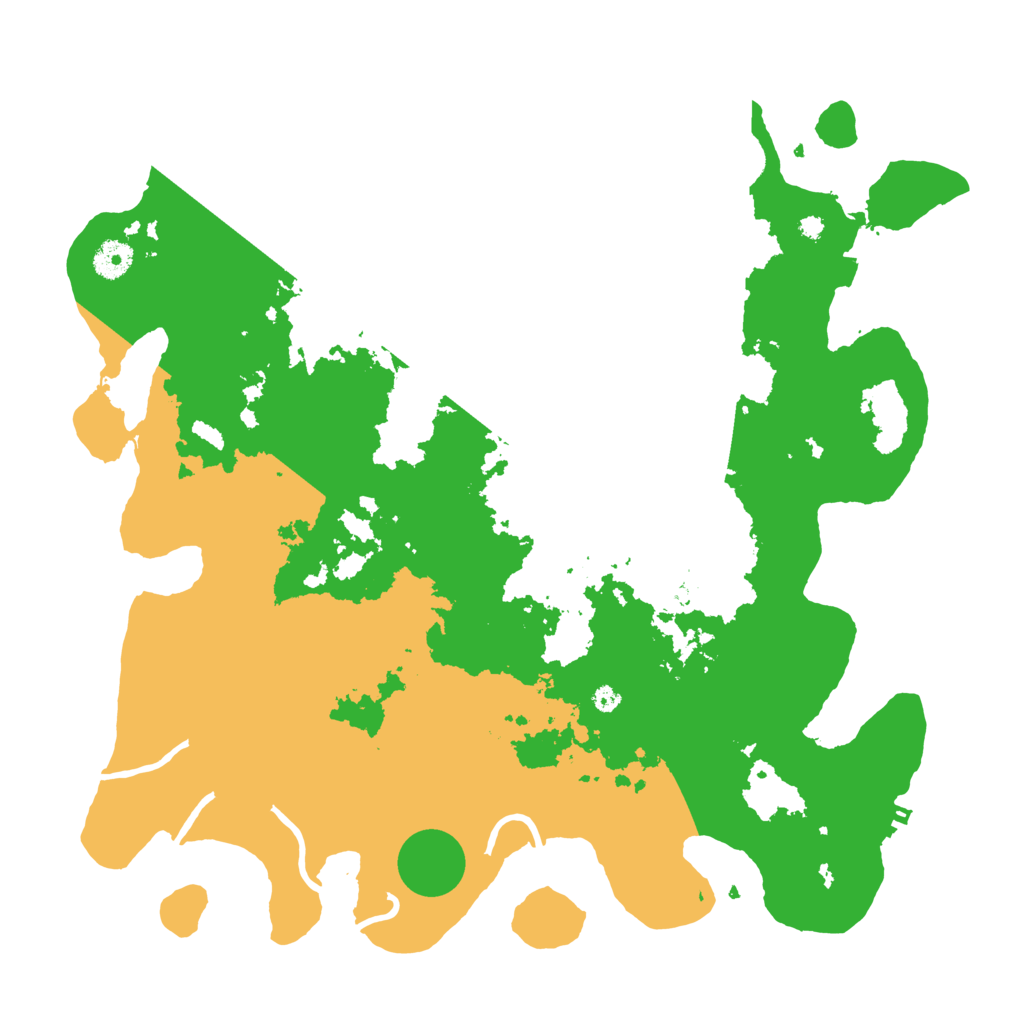 Biome Rust Map: Procedural Map, Size: 4000, Seed: 589966359