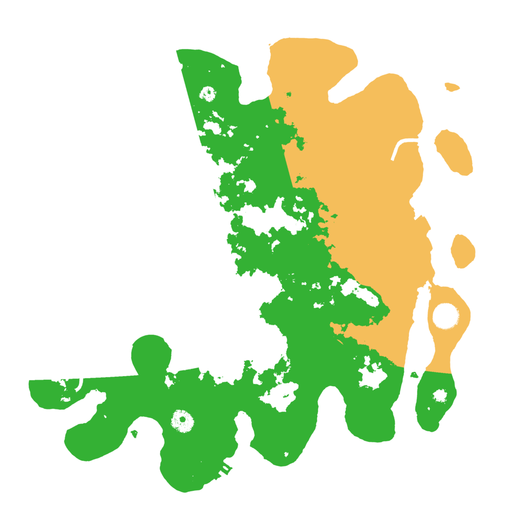 Biome Rust Map: Procedural Map, Size: 3500, Seed: 1403604735