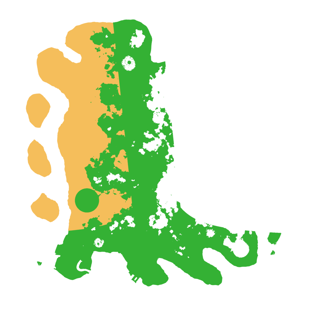 Biome Rust Map: Procedural Map, Size: 3500, Seed: 4765