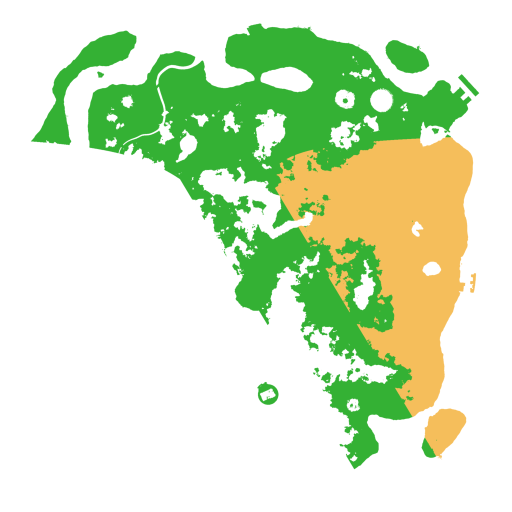 Biome Rust Map: Procedural Map, Size: 4000, Seed: 1789784533