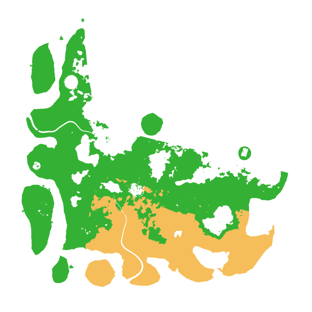 Biome Rust Map: Procedural Map, Size: 4000, Seed: 513428070