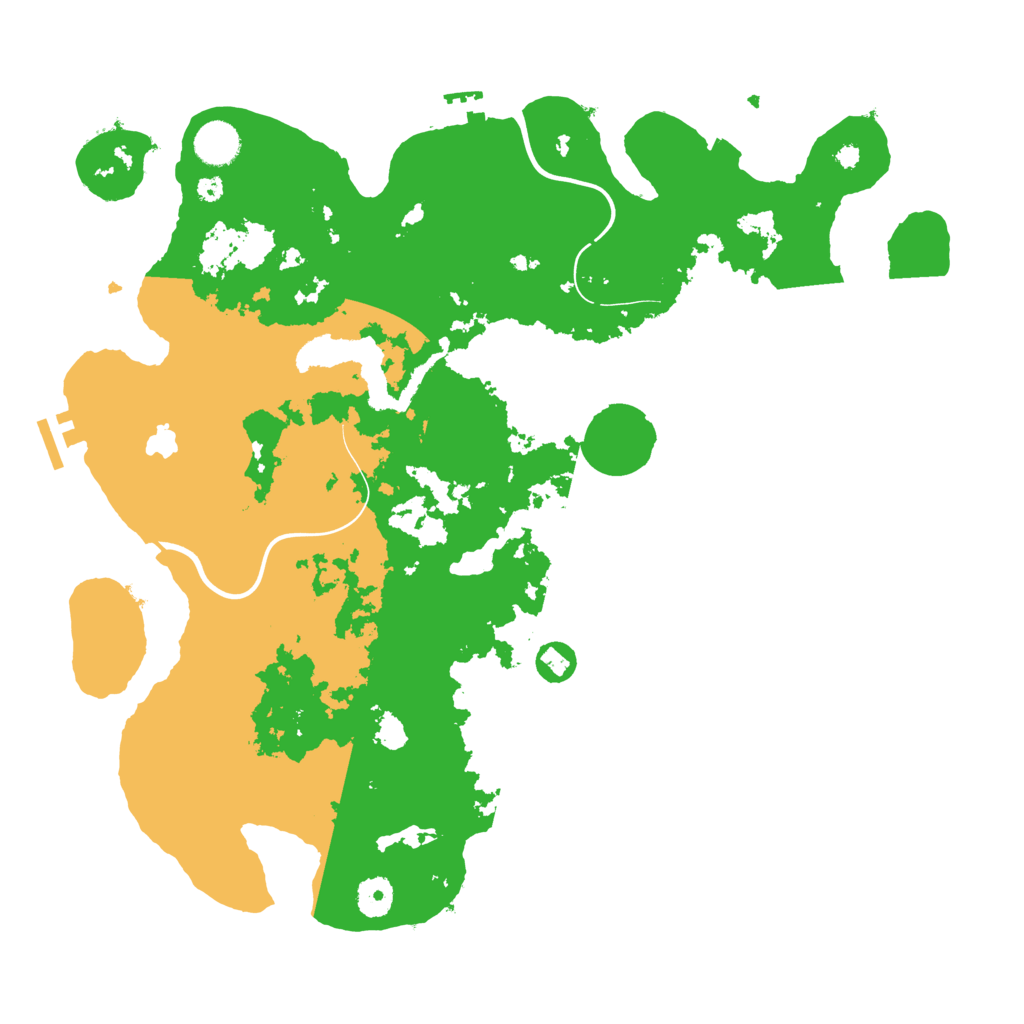 Biome Rust Map: Procedural Map, Size: 4000, Seed: 93905350