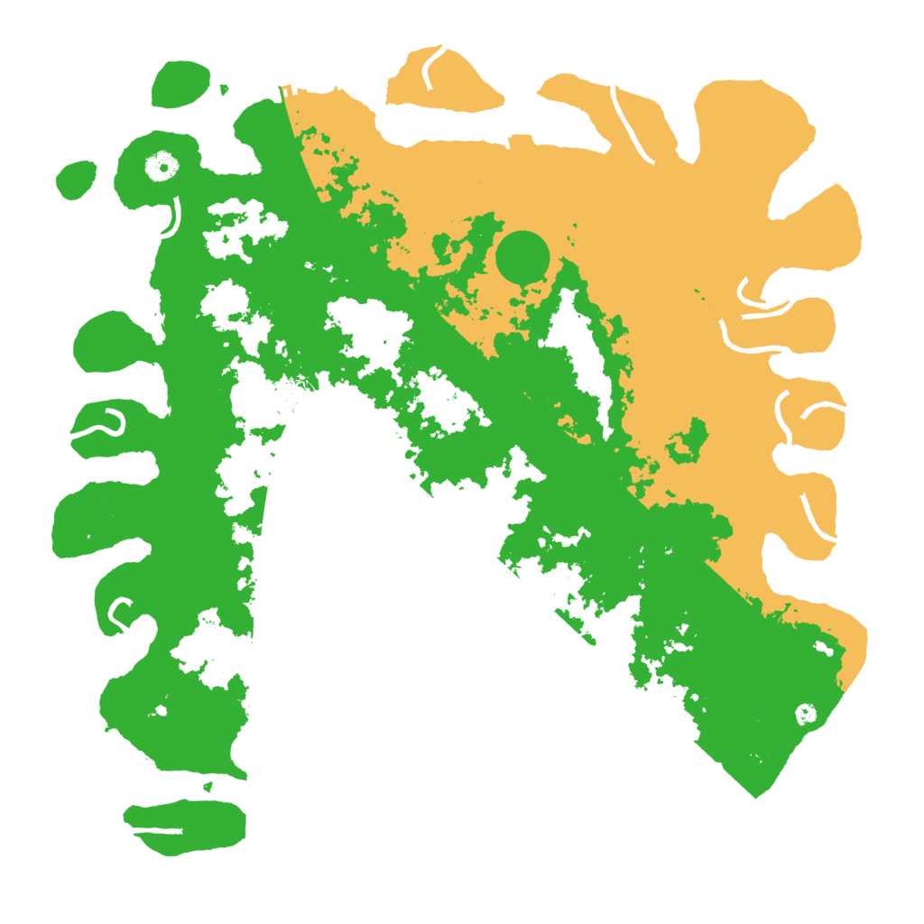 Biome Rust Map: Procedural Map, Size: 4500, Seed: 240000