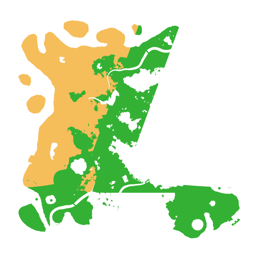 Biome Rust Map: Procedural Map, Size: 4000, Seed: 137659641