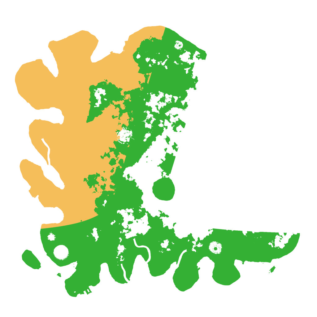 Biome Rust Map: Procedural Map, Size: 3800, Seed: 830532450