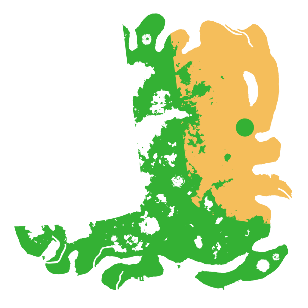 Biome Rust Map: Procedural Map, Size: 4500, Seed: 125171509