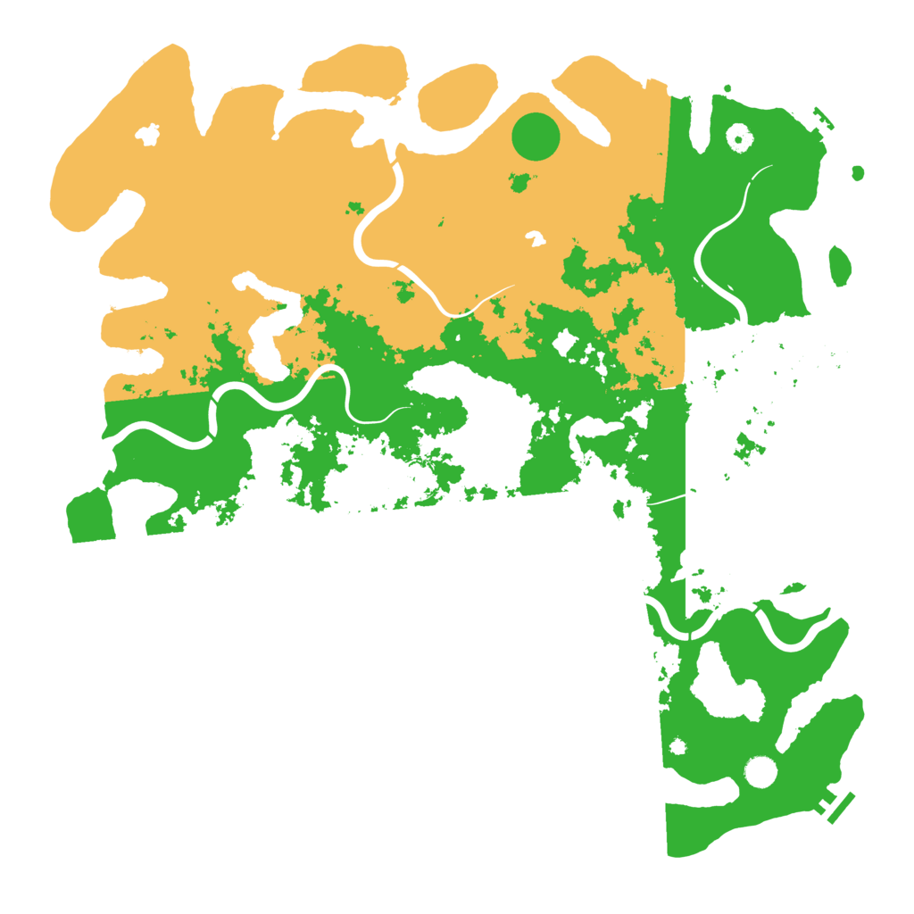 Biome Rust Map: Procedural Map, Size: 5000, Seed: 1175703029