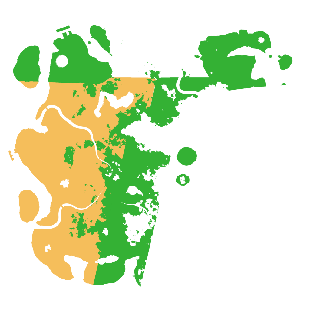 Biome Rust Map: Procedural Map, Size: 4500, Seed: 93905350