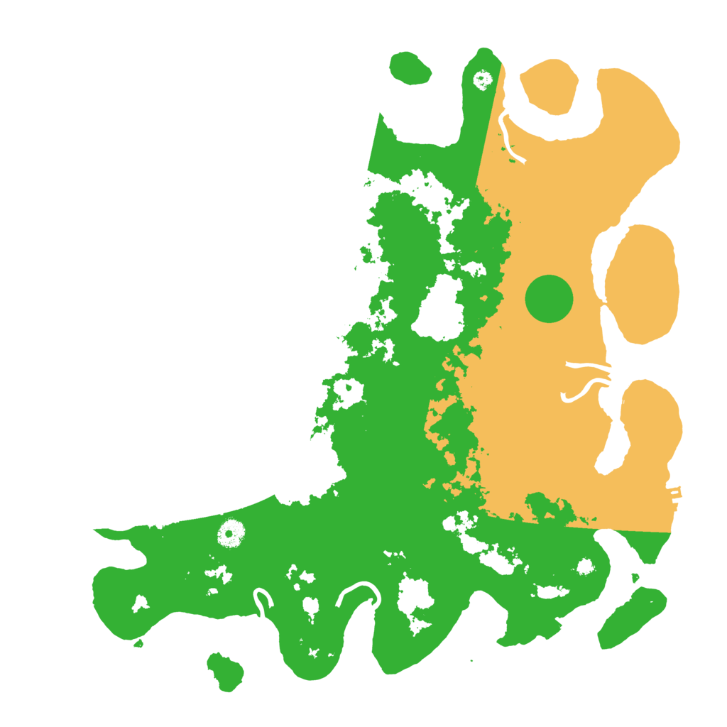 Biome Rust Map: Procedural Map, Size: 4000, Seed: 213456789