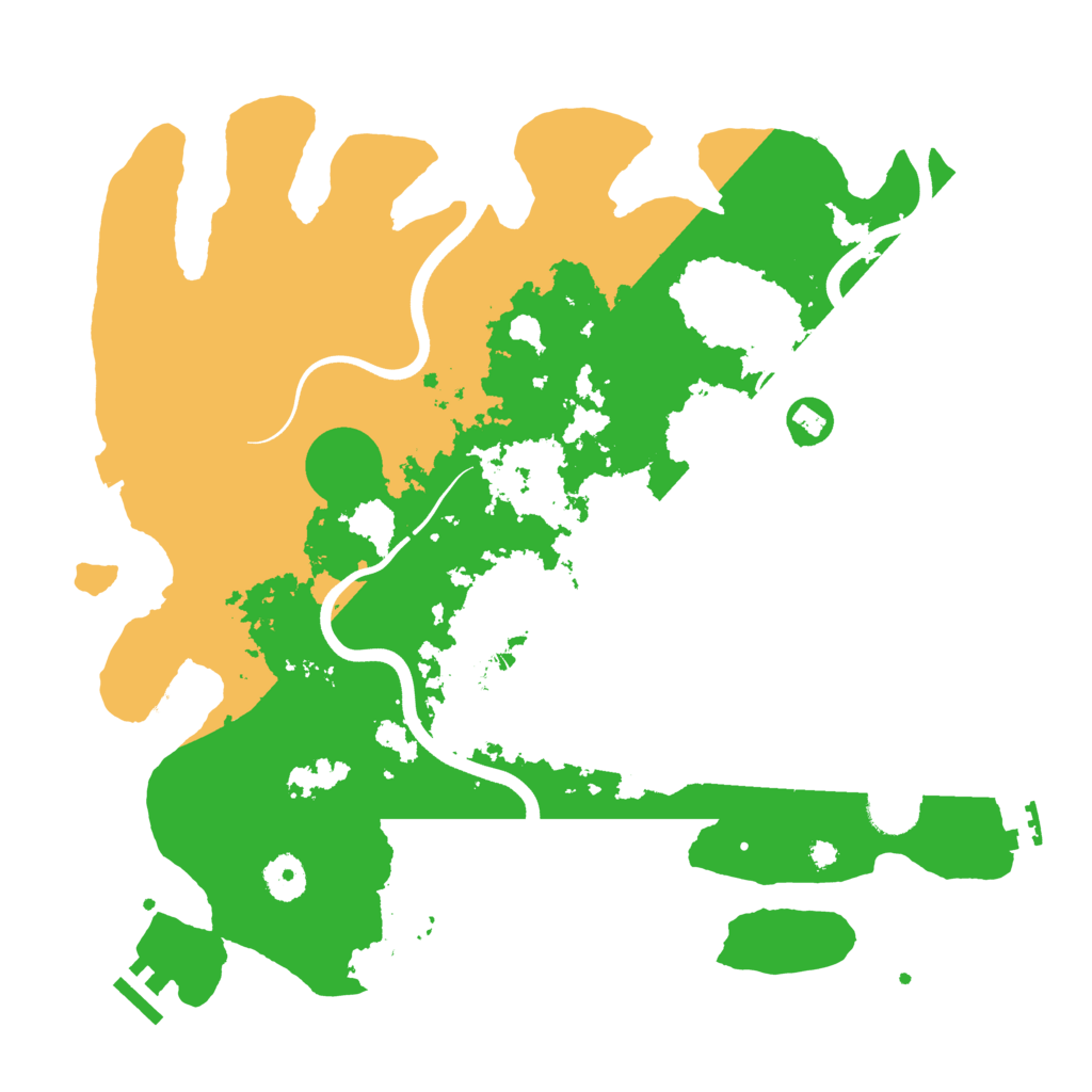 Biome Rust Map: Procedural Map, Size: 3750, Seed: 1088355919