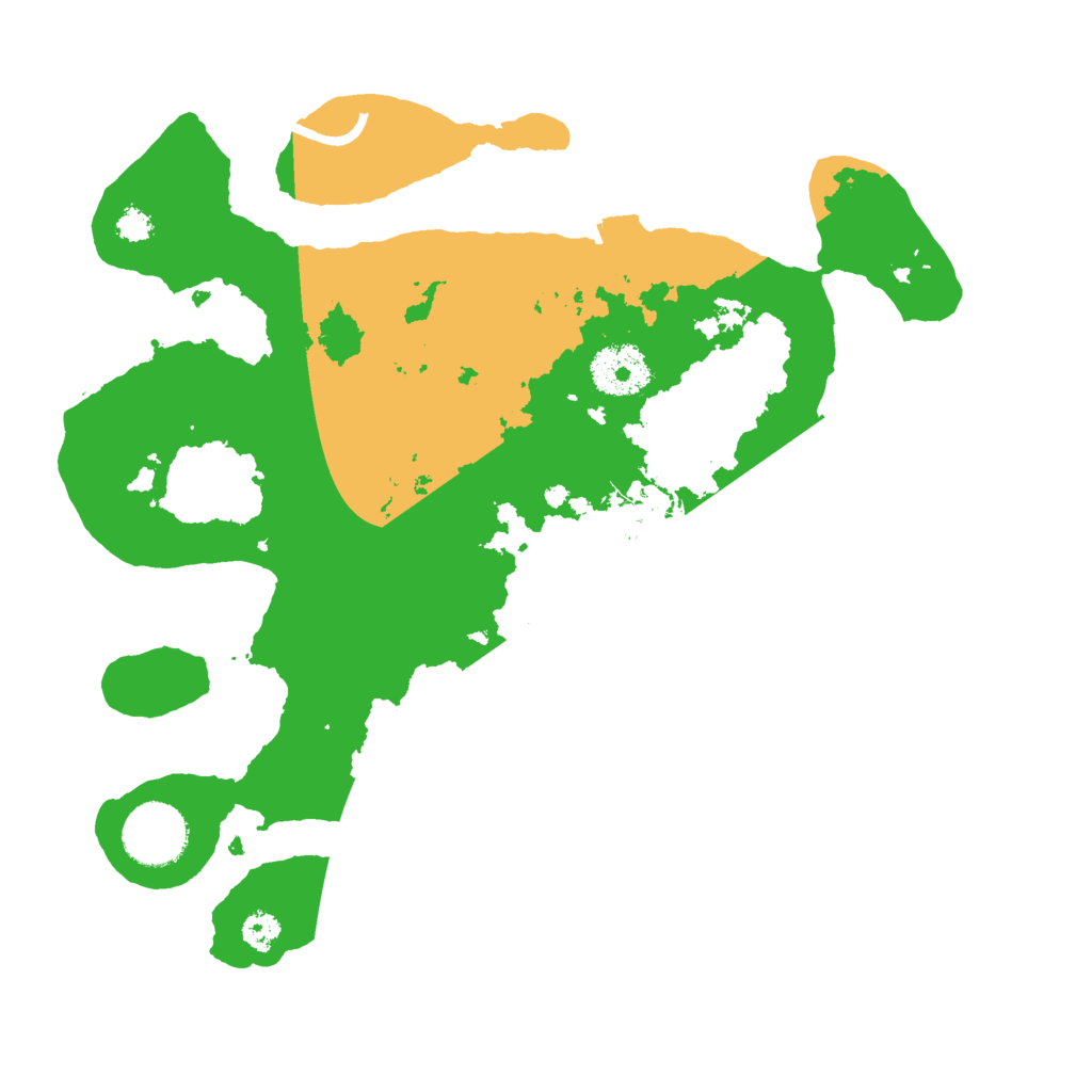 Biome Rust Map: Procedural Map, Size: 3000, Seed: 2382610