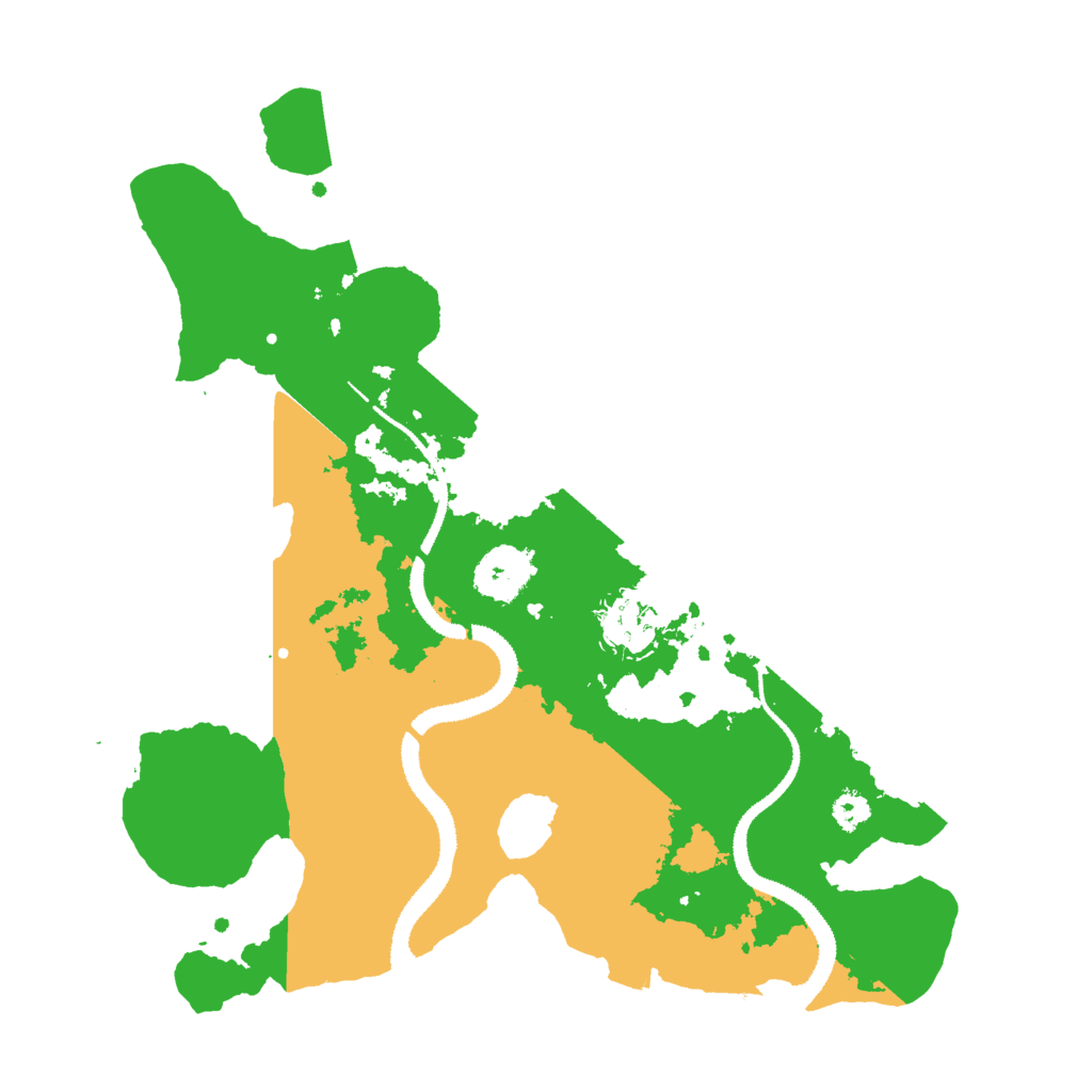 Biome Rust Map: Procedural Map, Size: 3000, Seed: 11796
