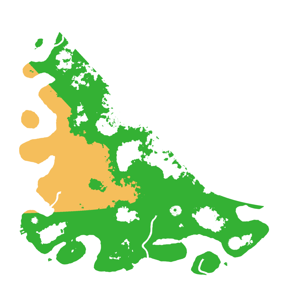 Biome Rust Map: Procedural Map, Size: 4000, Seed: 14346900