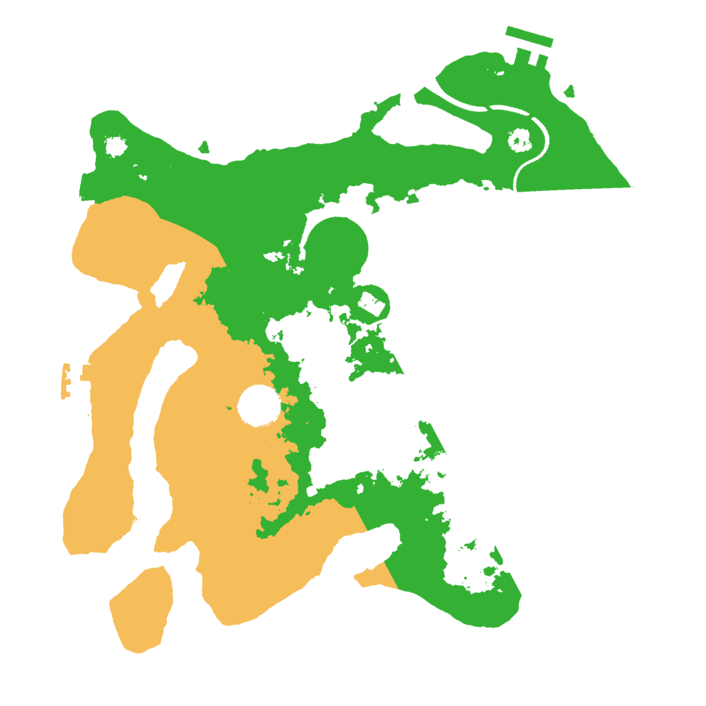 Biome Rust Map: Procedural Map, Size: 3000, Seed: 28750