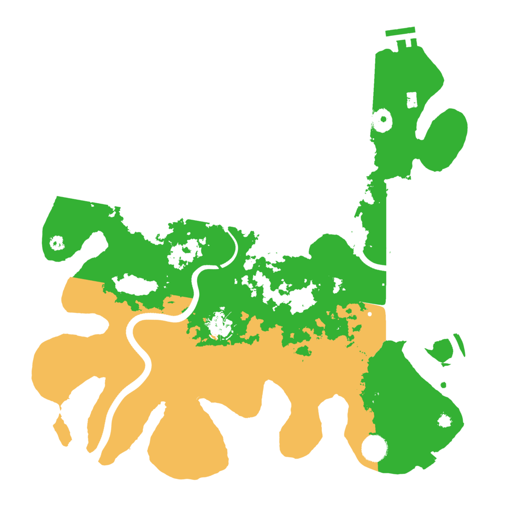 Biome Rust Map: Procedural Map, Size: 3500, Seed: 1513795995