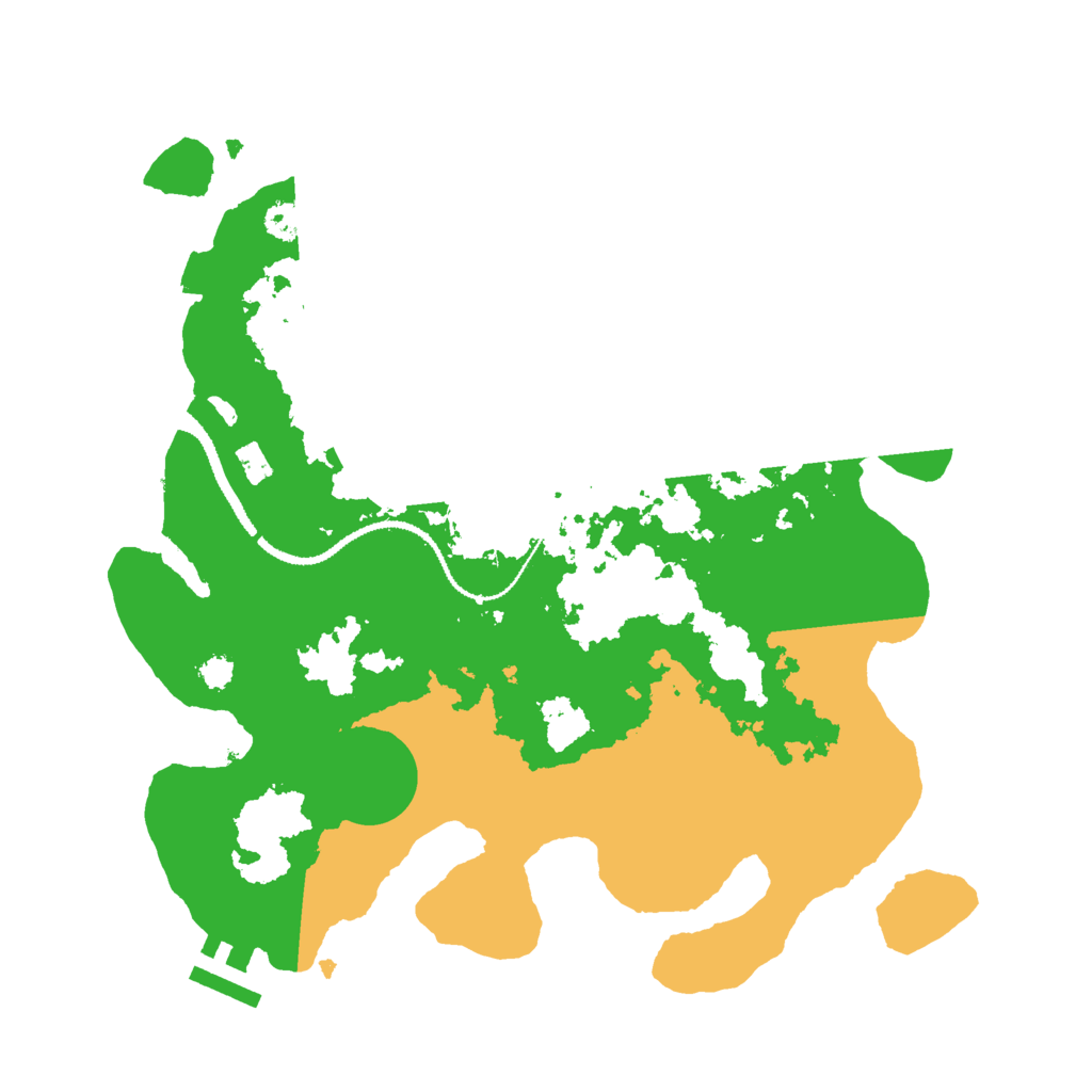 Biome Rust Map: Procedural Map, Size: 3000, Seed: 1871895291