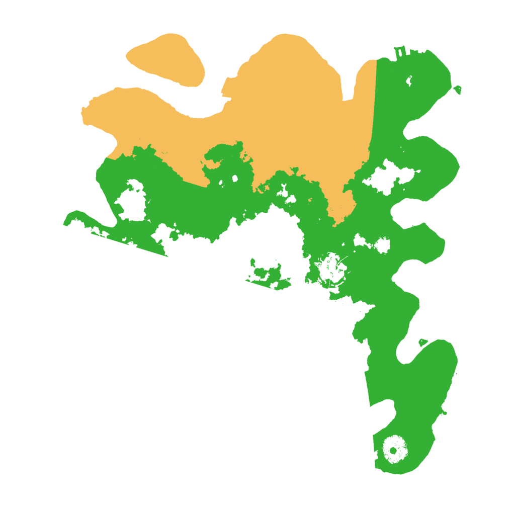 Biome Rust Map: Procedural Map, Size: 3000, Seed: 95708609