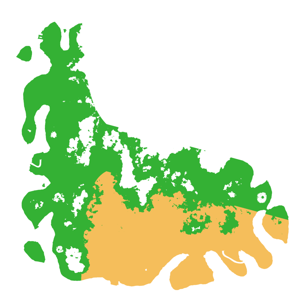 Biome Rust Map: Procedural Map, Size: 4500, Seed: 912873