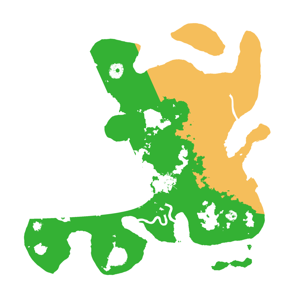 Biome Rust Map: Procedural Map, Size: 3000, Seed: 934174546