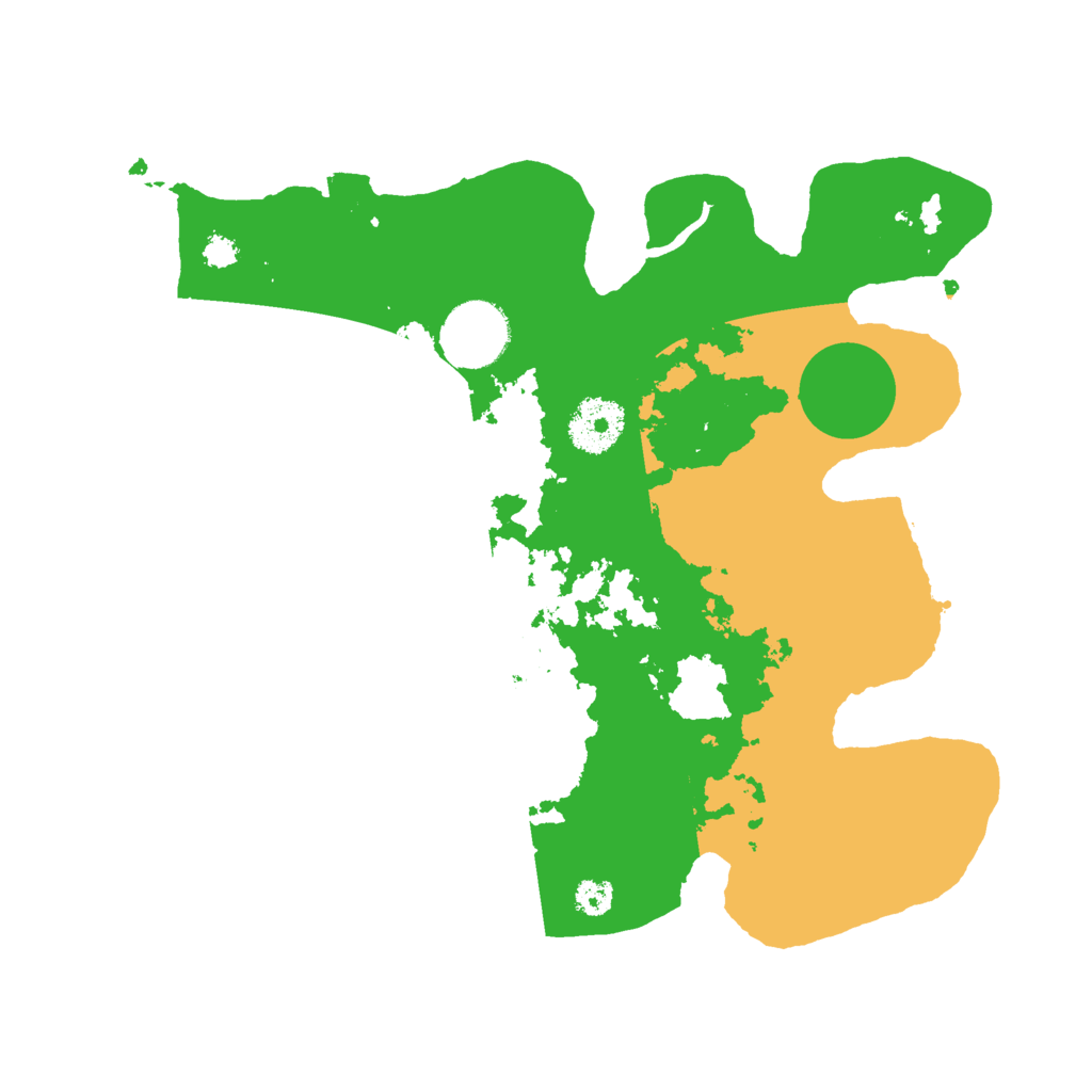 Biome Rust Map: Procedural Map, Size: 3000, Seed: 8453962